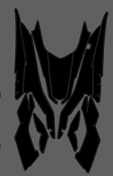 Ultra bee full plastics graphics kit