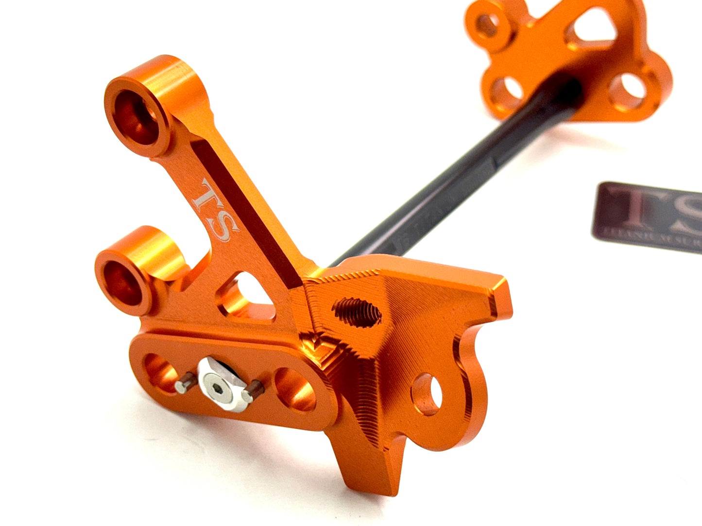 Custom CNC Aluminum Footpeg Bracket Assembly E-Ride Pro