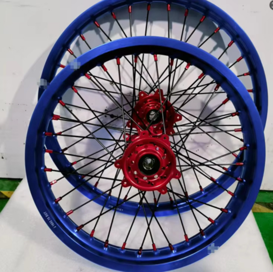 Supermoto Wheel Set For Surron LBX/E Ride Pro/Talaria XXX, MX3, MX4, and 79Bike