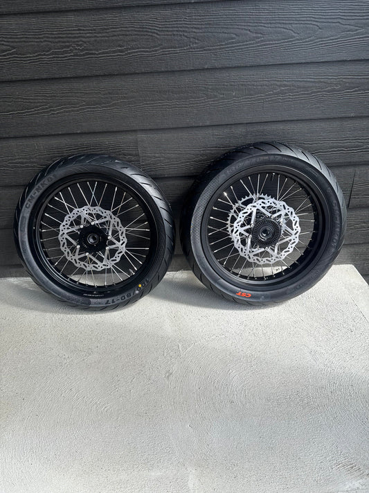 Ultra Bee Supermoto Wheelset