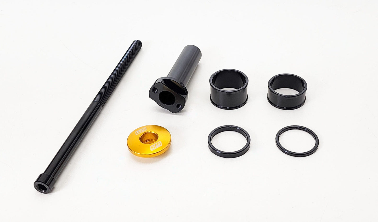 Stem Lock - W9 Fender Adapter Compatible - For forks without a fender mount on lower clamps.