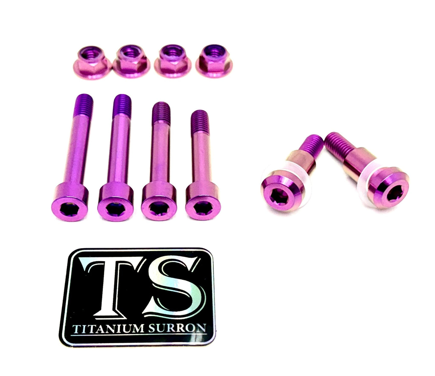 Titanium Rear Suspension/ Linkage Bolt Kit for Surron LBX & Segway X260