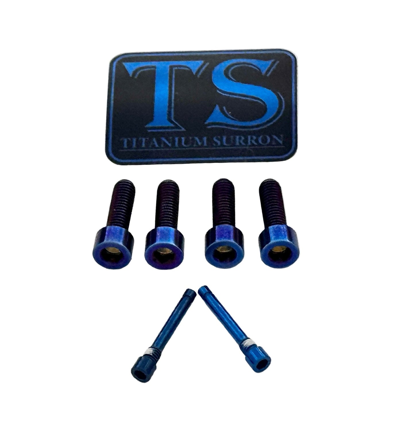 Titanium Caliper Bolt Kit (20mm Bolts)