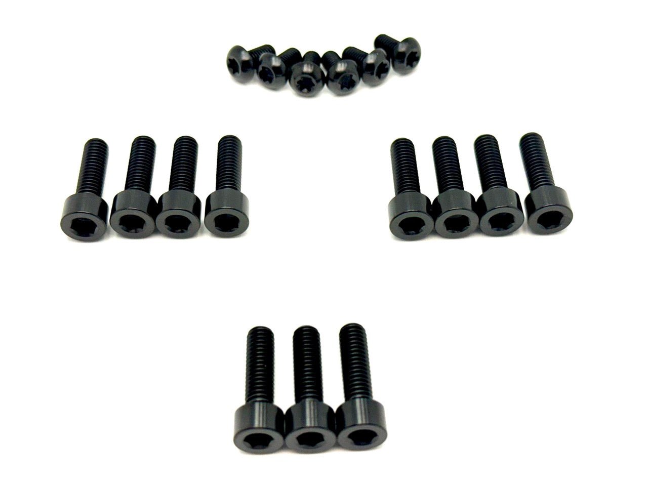 Titanium EXT Ferro Fork 11/17 Piece Bolt Kits